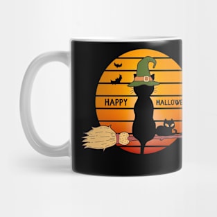 Happy Halloween Orange Ragdoll Cat Mug